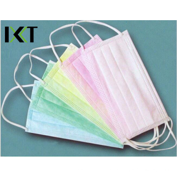 Non-Woven Surgical Face Mask Ready Made Supplier Ear Loop Tied Cone Types Kxt-FM28